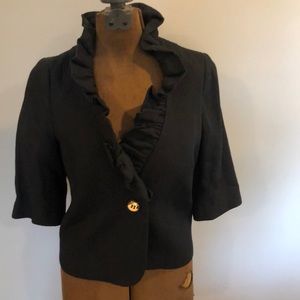 Milly black blazer in size 4
